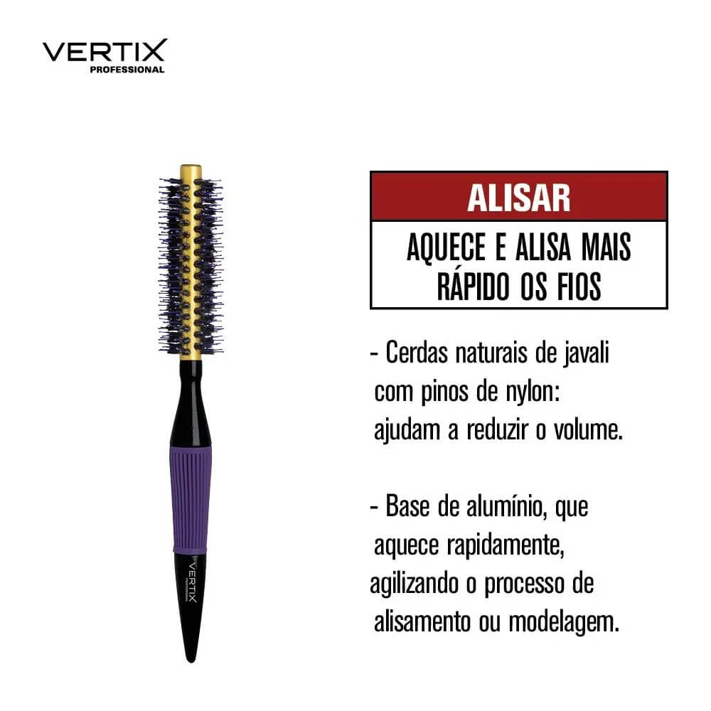 Escova Aluminum Pro 12 Ref 1421 Vertix