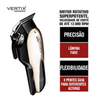 Máquina de Corte Vertix X8900 Lithium – 12.000 RPM Bivolt com 8 Pentes