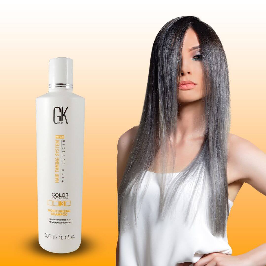 Moisturizing Shampoo Color Protection Gk Hair 300 ml