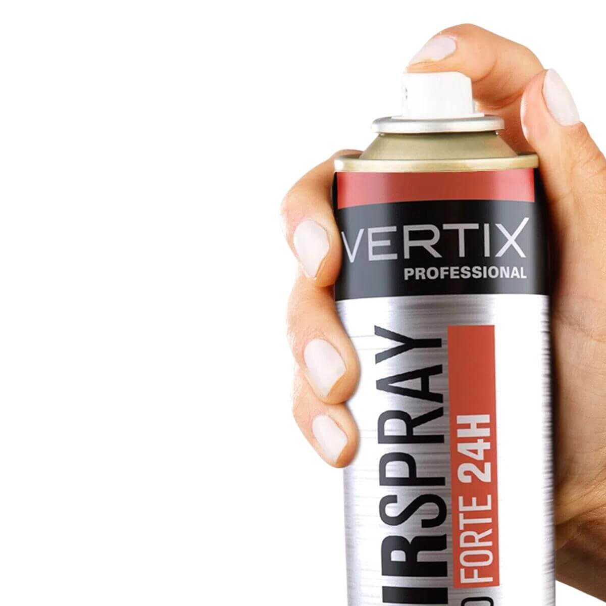 Hair Spray Vertix Forte 400ml – Fixação 24h e Jato Seco