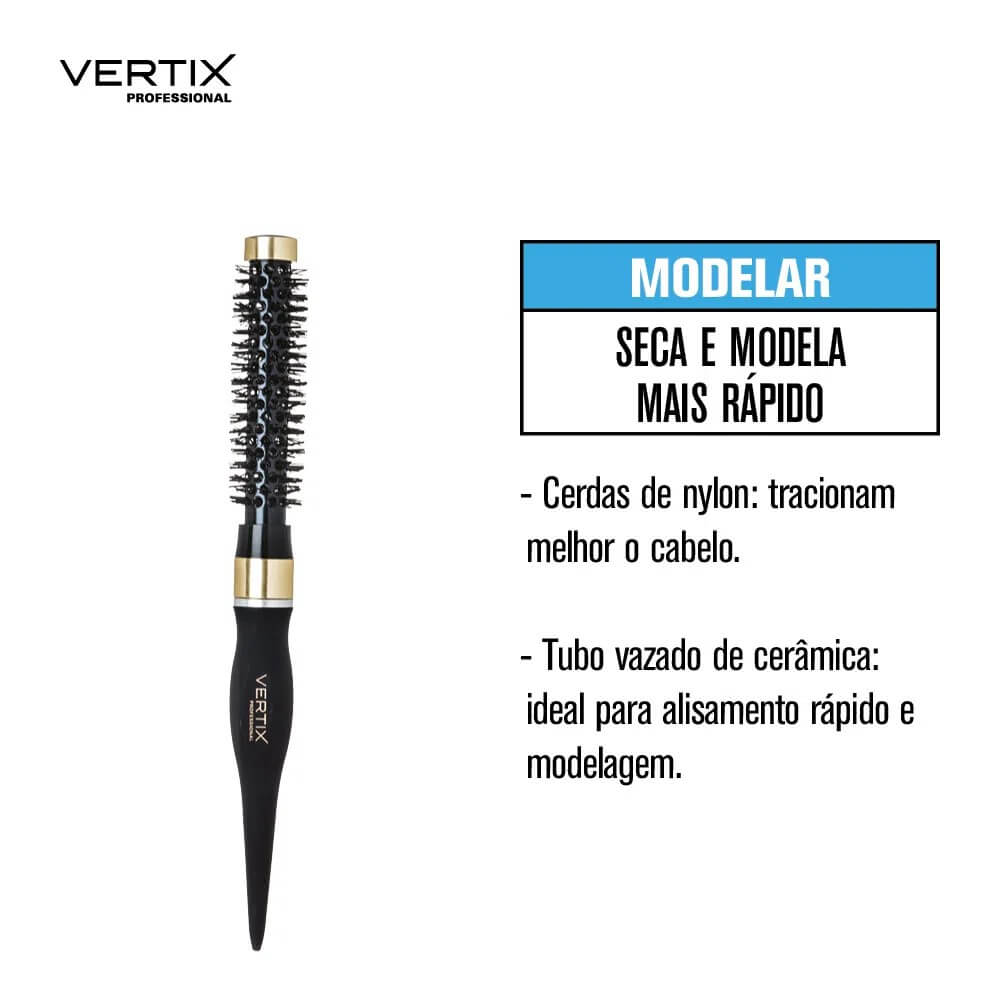 Escova Black And Gold 16 Ref 1469 Vertix