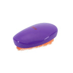 Escova de Cabelo Desembaraçadora Ricca Flex Pocket Roxa – Compacta e Sem Dor