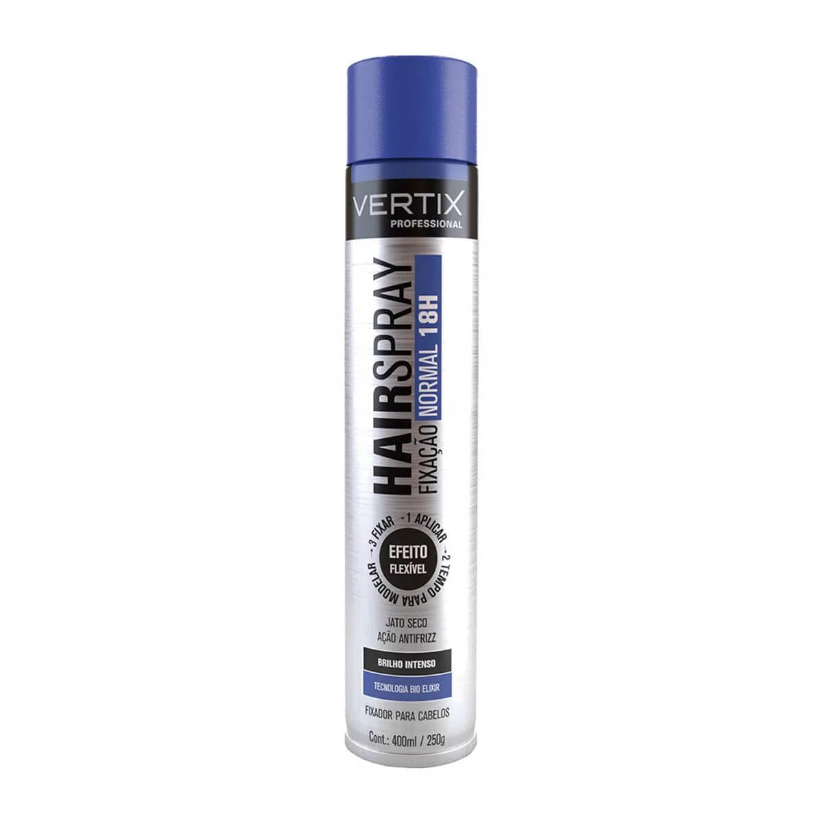 Hair Spray Vertix Normal 400ml – Fixação 18h e Jato Seco
