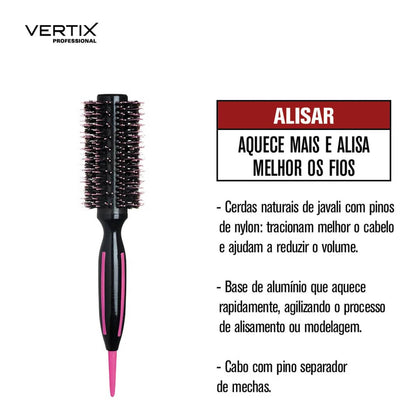 Escova Pink Pro Porcupine 27 Ref 1646 Vertix