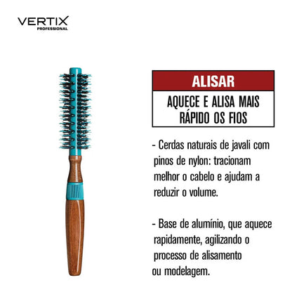 Escova Pro Liss Aluminum 15 Ref 1642 Vertix