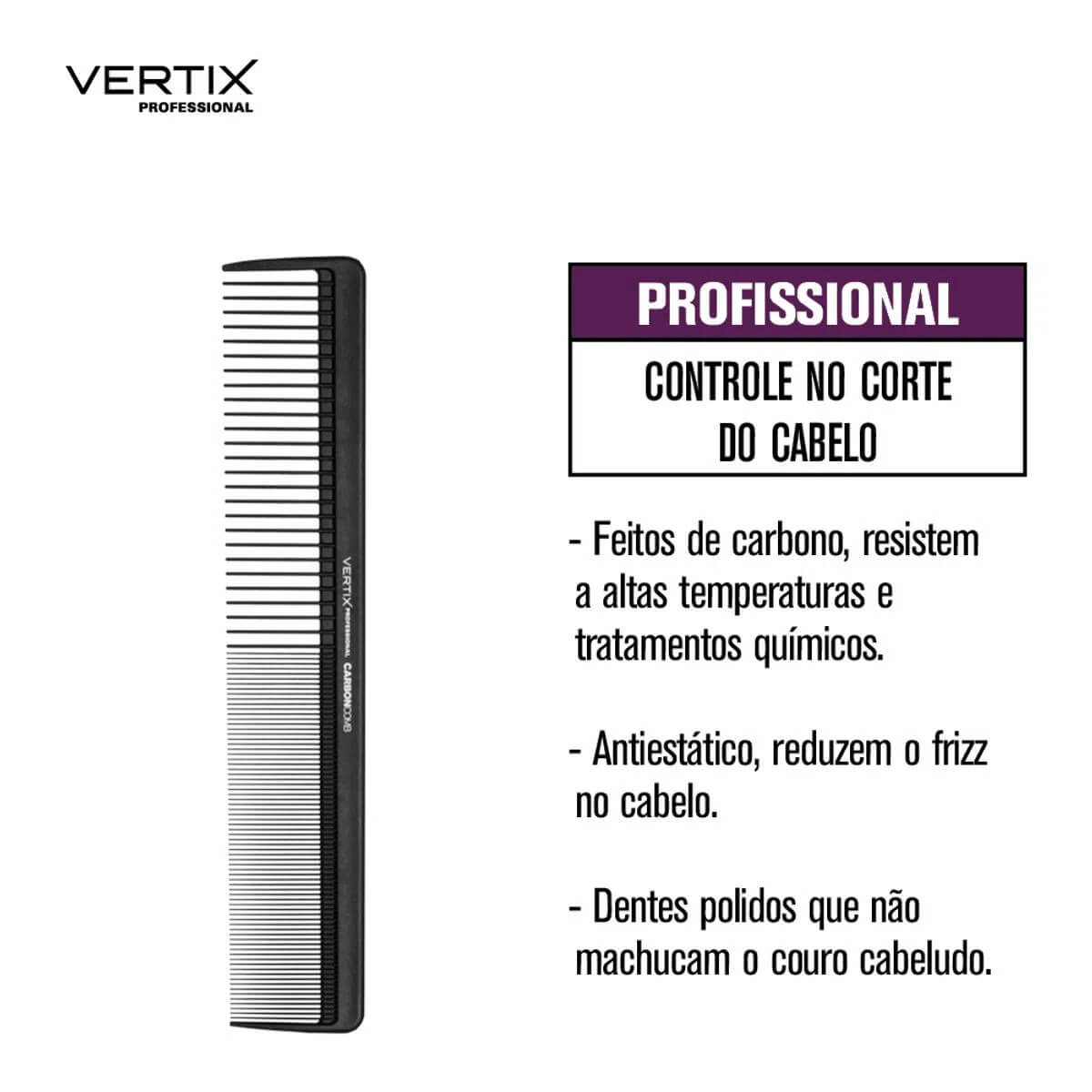 Pente Carbon Pro Medio Ref 2380 Vertix