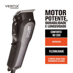 Máquina de Corte Vertix X8800 Profissional Cabo – 12.000 RPM Bivolt