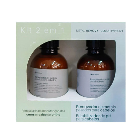 Kit 2 em 1 Metal Remov + Color Improv 250ml